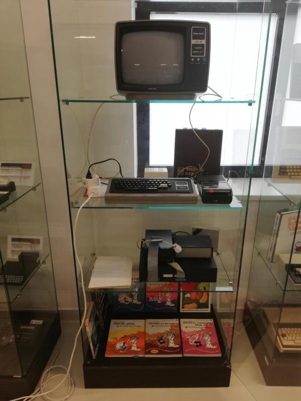 TRS-80 konfiguráció a Neumann Társaság múzeumában. Fotó: Képes Gábor, NJSZT