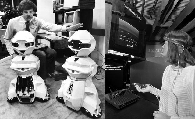 BOB (Brains on Board), az 1983-as személyi robotasszisztens, illetve az Atari Mind Link nevű játéka 1984-ből